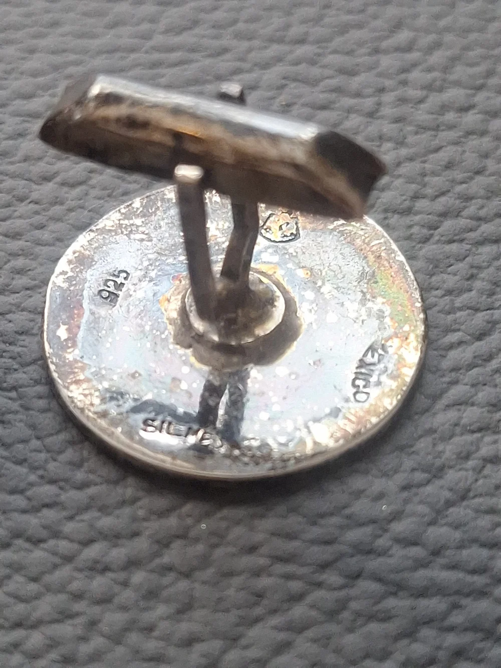 Vintage .925 Sterling Silver Acapulco Cufflinks Stamped Mexico Silme 14.13 Grams